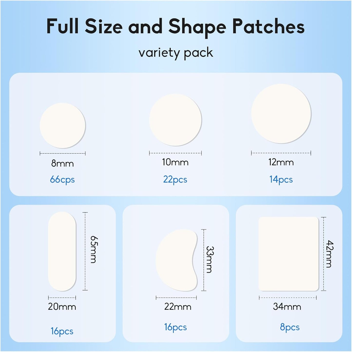 Zavlyra Pimple Patches for Face – Hydrocolloid Acne Spot Treatment