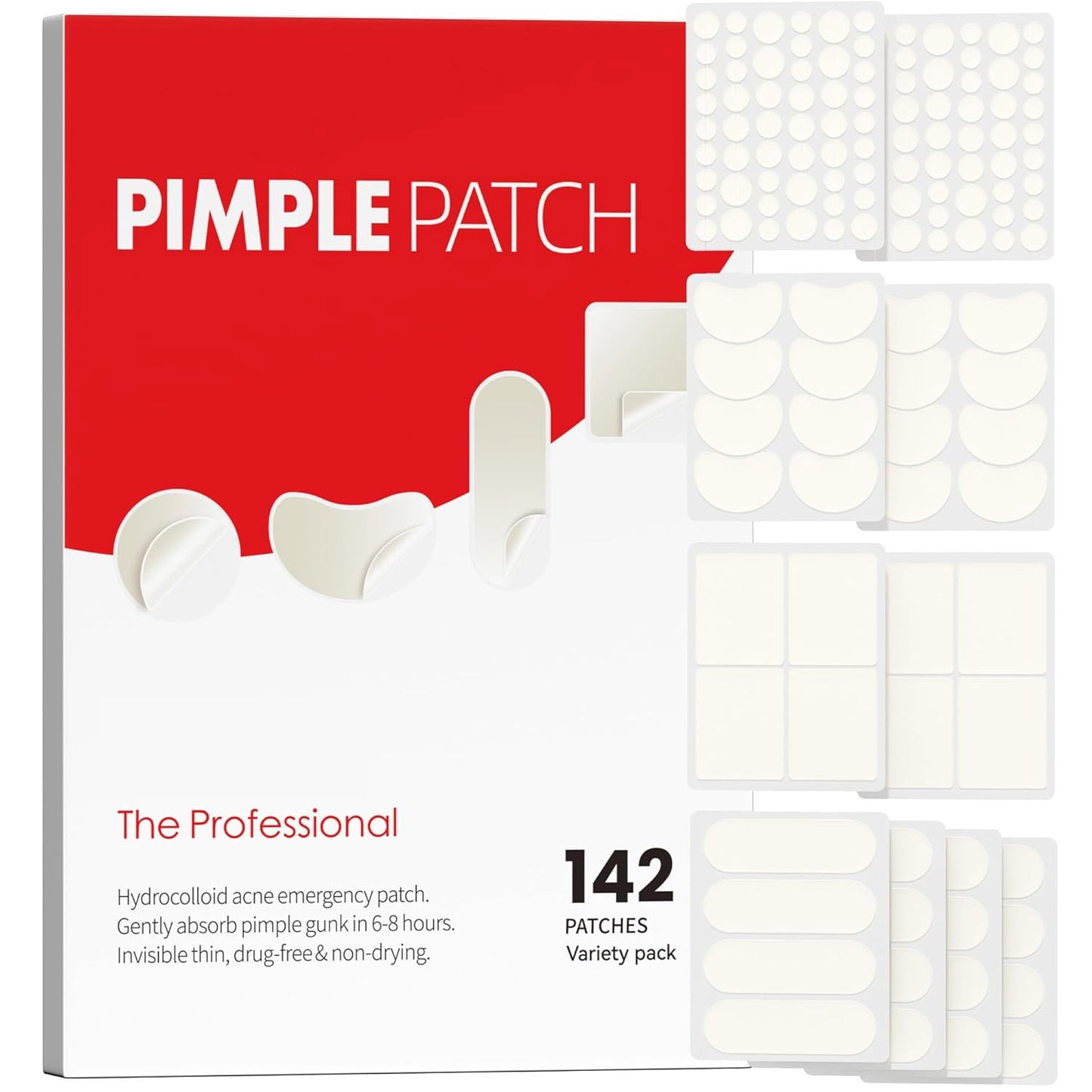 Zavlyra Pimple Patches for Face – Hydrocolloid Acne Spot Treatment